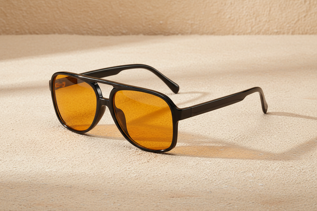 Marrakesh Oversized Double Bridge Sunglasses | Vintage Aviator Eyewear