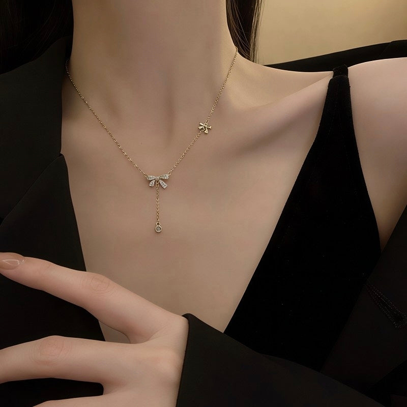 Amour Vintage Coin Layered Necklace - 18K Gold Plated Aesthetic Pendant