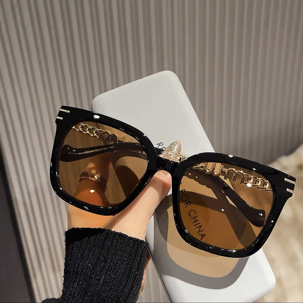 Iris Slim Metal Wire Frame Glasses - Retro Office Siren Aesthetic Eyewear