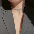 Luna Spark Multi-Layer Diamond Choker⁠