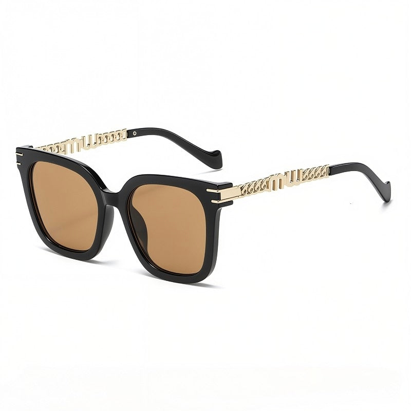 Iris Slim Metal Wire Frame Glasses - Retro Office Siren Aesthetic Eyewear