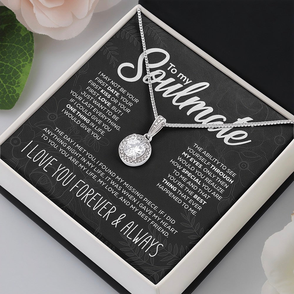 Lyra Sparkling Diamond Solitaire Necklace - Dainty Gold Jewelry